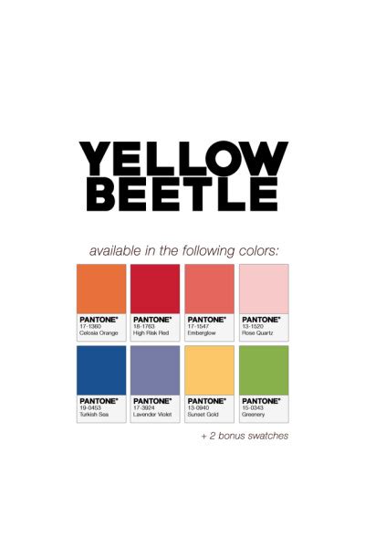 Yellow Beetle Tee 💎 Hey I Just Wanna Say Thank Y Tumbex