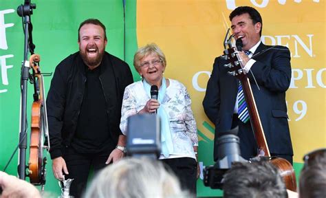 Shane Lowrys Grandmother Is Crushing The British Open Celebration Drinking Brandy For First