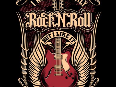 I Know Its Only Rock N Roll T Shirt Design For Sale Buy T Shirt Designs