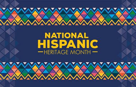 National Hispanic Heritage Month Banner 2039670 Vector Art At Vecteezy