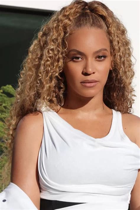 Beyonce Curly Hair Beyonce Hair Color Beyonce Blonde Estilo Beyonce
