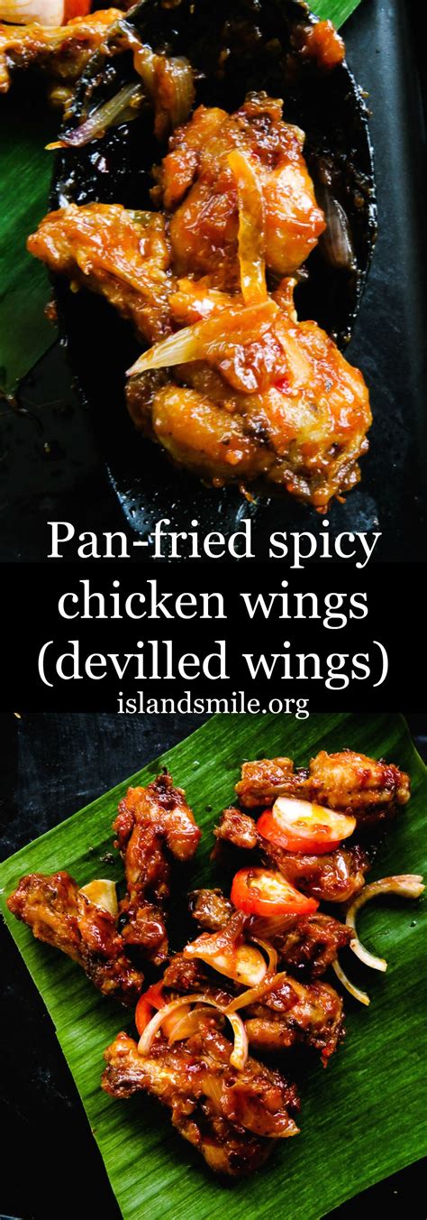 Now add the grilled chicken winglets into the pan and toss it until fully coated with the sauce. A Pan fried spicy chicken wings(devilled). It takes minutes to marinate and lock in flavors ...