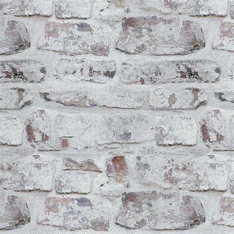 Whitewashed Brick Wallpaper Peel And Stick