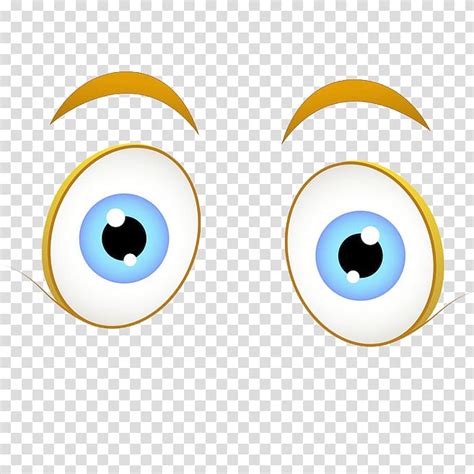 Cartoon Characters With Big Eyes Transparent Background Png Clipart