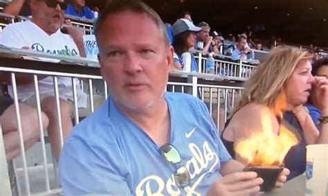 Video Royals Fan Goes Viral For Flaming Wallet