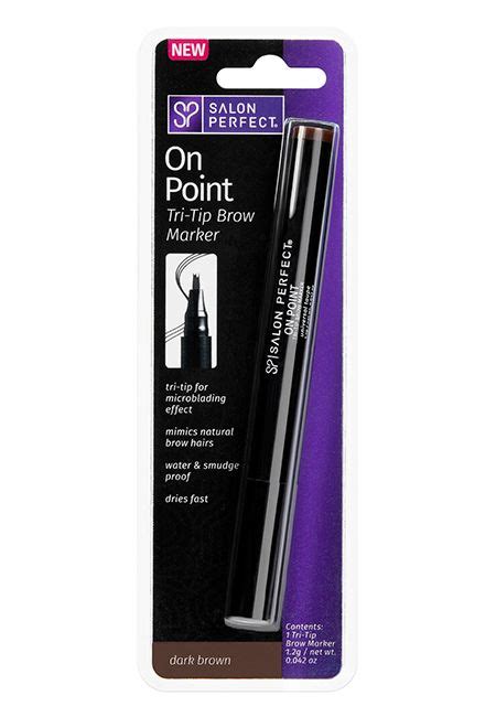 Salon Perfect On Point Triple Tip Brow Marker Dark Brown Brows