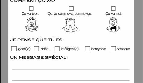 Printable French Worksheets Grade 1 | Learning Printable