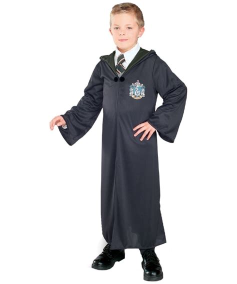 Kids Harry Potter Slytherin Robe Movie Halloween Costume Boys Costumes