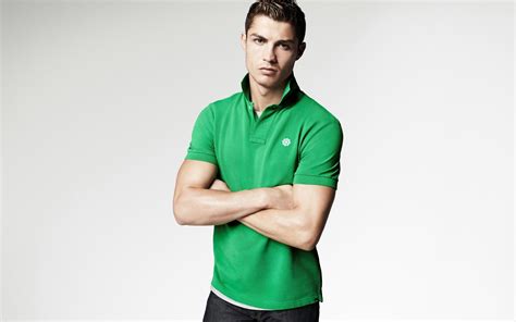Wallpaper T Shirt Green Brand Clothing Cristiano Ronaldo Polo