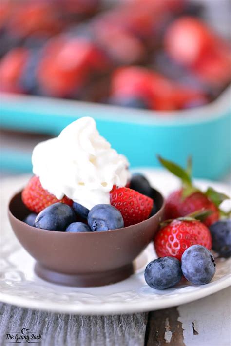 Chocolate Dessert Bowls The Gunny Sack