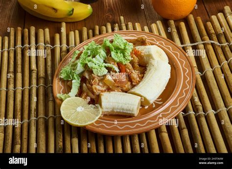 Green Fig And Saltfish For Green Bananas National Dish Of The Island