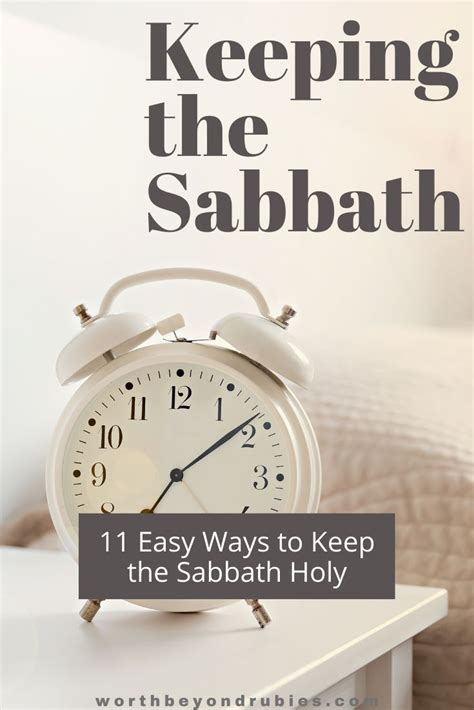 Keeping The Sabbath 11 Ways To Keep The Sabbath Holy In 2020