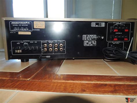 Vintage Marantz SR AM FM Stereo Receiver Watts Channel Photo Canuck Audio Mart