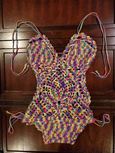 listing 275219404 crocheted bathing suit one piece lace crochet bathing