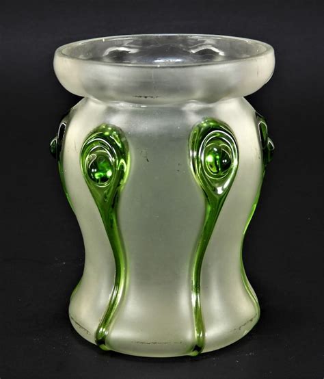Sold At Auction Czech Kralik Art Nouveau Art Glass Tadpole Vase