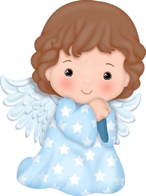 Pin By Kavaerca On Dibujos De Angeles Angel Baby Art Baby Shower