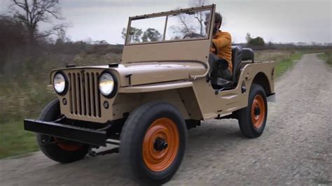 Jeep History 1945 1949 Willys Cj2a Youtube