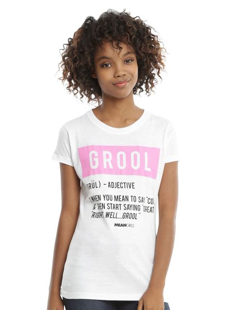 MEAN GIRLS GROOL T SHIRT You Know When You Get The Word Vomit And Say Something Totally Weird