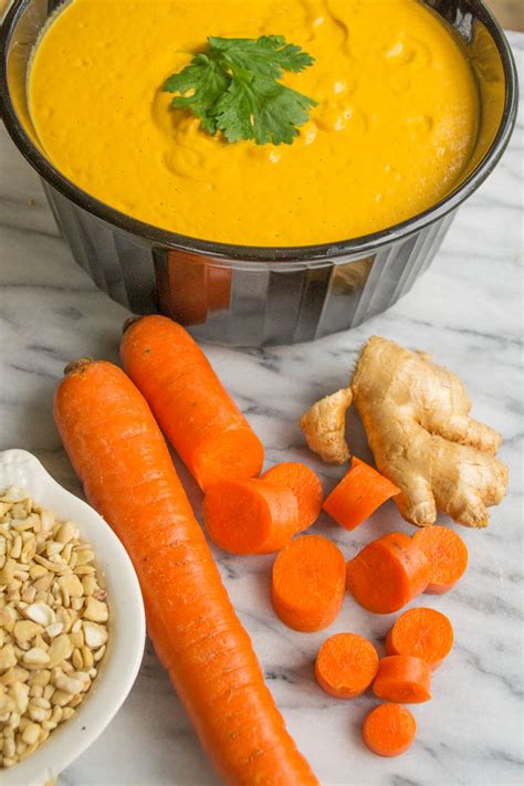 Cashew Carrot Ginger Soup