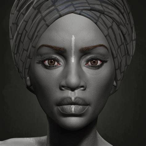 African Beauty Timelapse Samir Mir Black Art Painting African Beauty African