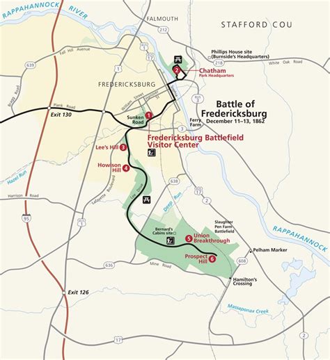 Directions Fredericksburg And Spotsylvania National Military Park Us