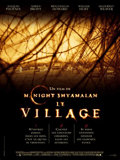 Night shyamalan, sorti en 2004. Le Village - film 2004 - AlloCiné