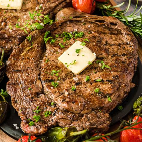Grilled Ribeye Steaks ⋆ Real Housemoms
