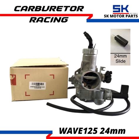 Racing Carburetor Wave125 24mm Complete Setcarb Karburetor W125 Slide