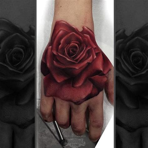 Since the rose is a beloved flower, roses in various colors and species have continuously been used not just in tattoo art, but also in paintings, photographs, and drawings. Realistic Color Rose Tattoo From Roza! - Sake Tattoo Crew