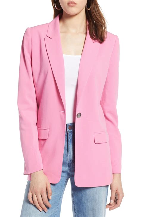 Perfect Pink Blazer Now On Sale Blazer Outfits Casual Blazer