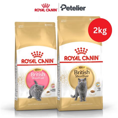 Royal Canin British Shorthair 2kg Adultkitten Dry Cat Food Shopee