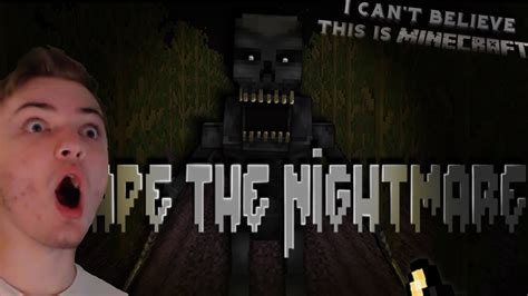 Scariest Minecraft Map Ever Escape The Nightmare Youtube