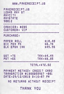 Generate rent receipt online in 3 easy steps ?click ?fill receipt ?download !! 5 Online Fake Receipt Maker/Generator Tools