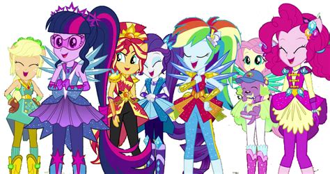 The Mane Seven And Her Magical Powers By Marcoequestrian98 On Deviantart