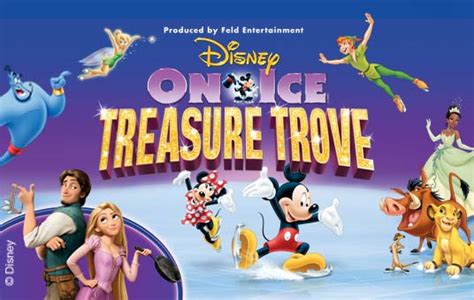 Disney On Ice Treasure Trove Poster Disneyexaminer