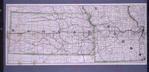 Kansas Via Missouri Pacific Railway Map Kansas Memory Kansas