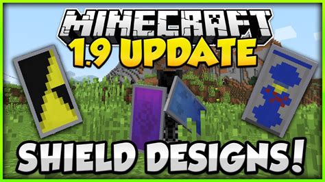 Minecraft 19 New Update Shield Painting Youtube