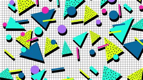 80s Shapes Wallpapers Top Free 80s Shapes Backgrounds Wallpaperaccess
