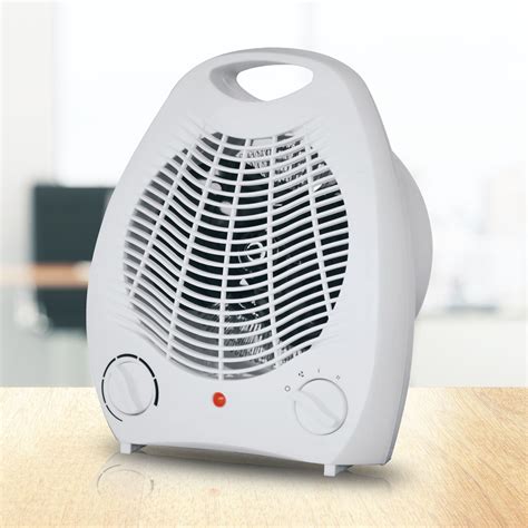 Small Portable 2kw 2000w Fan Heater Electric Floor Hot And Cold Air
