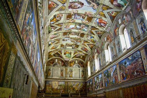 The sistine chapel is a large chapel in the vatican city. The Sistine Chapel : History, Paintings, And Visitors ...