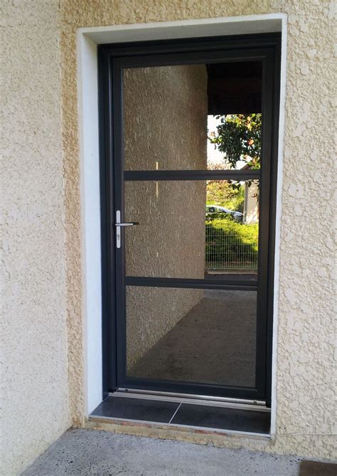 La porte d'entrée vitrée en pvc est délibérément un choix esthétique. Résultat de recherche d'images pour "porte entree pvc ...