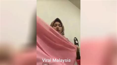 Awek Melayu Bertudung Tayang Aset Tak Pakai Bra Youtube