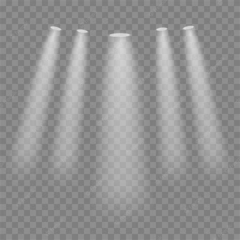 Premium Vector Vector Spotlight Light Effectglow Isolated White