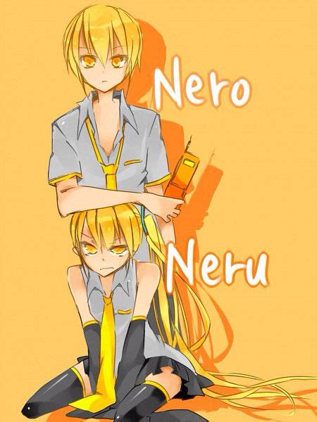 Fanmade Vocaloids Neru And Nero Akita Kaito Hatsune Miku Kodomo No