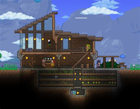 Forest House I Made In For The Worthy Rterraria