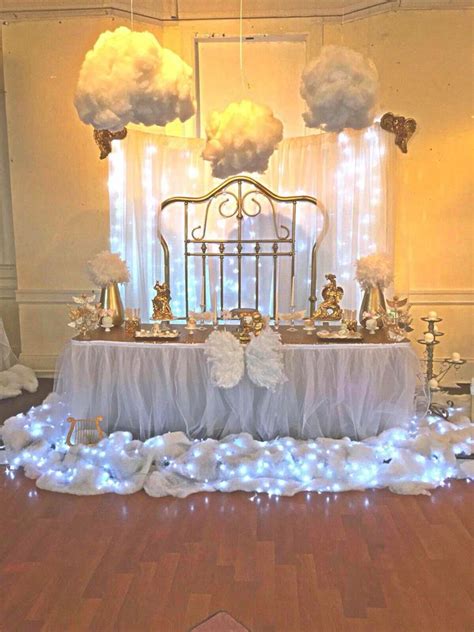 Pin By Summer Nightss On Baby Shower Ideas Angel Baby Shower