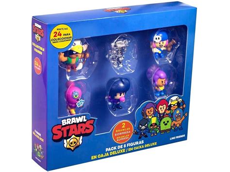 Acheter Brawl Stars Pack De 8 Figurines En Boîte De Luxe Bizak 64112071