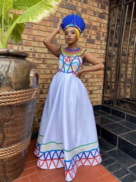 Zulu Inspired Wedding Dress In 2021 Traditional Wedding Dresses
