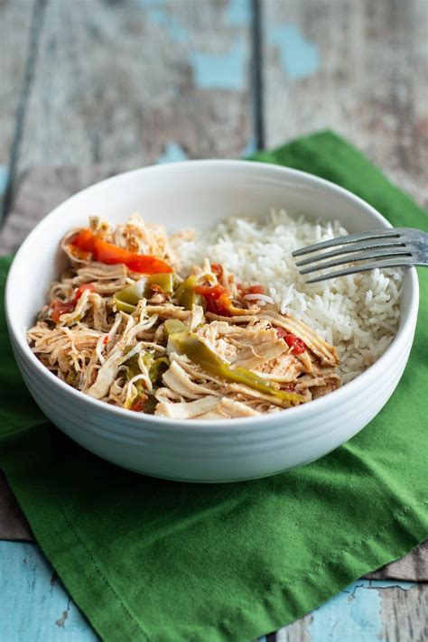 Instant Pot Ropa Vieja Made With Chicken A Nerd Cooks Recipe