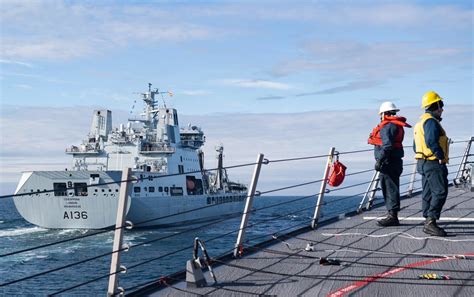 Uss Ross Returns To The Barents Sea Us Naval Forces Europe And
